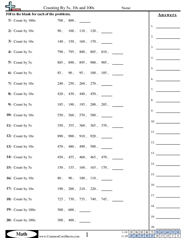 counting worksheets free commoncoresheets