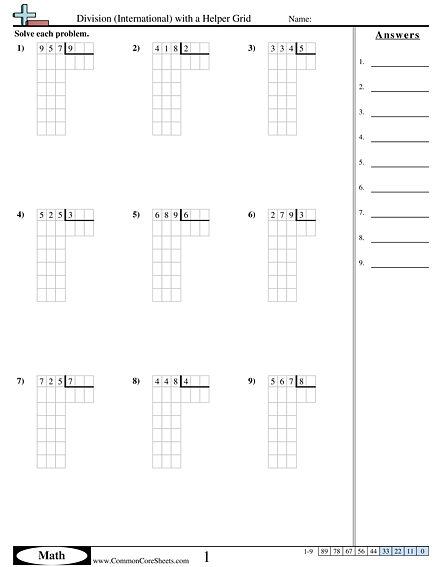 division worksheets free commoncoresheets