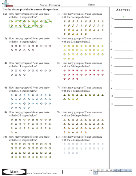 3.oa.2 Worksheets | Free - CommonCoreSheets