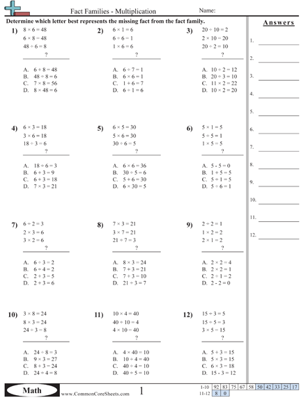 3 oa 4 worksheets free commoncoresheets