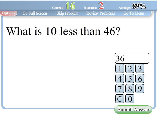 Finding 10 More and 10 Less Worksheet -  worksheet