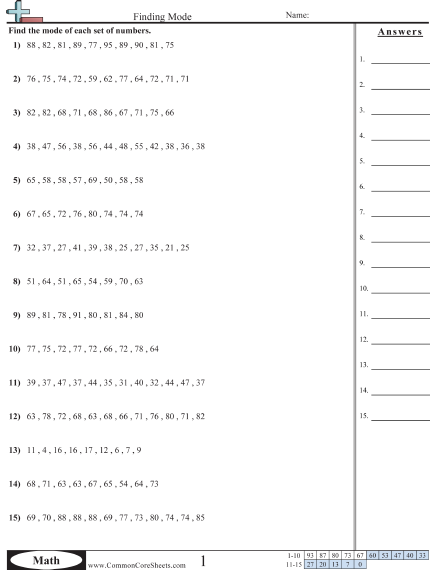 Worksheet range